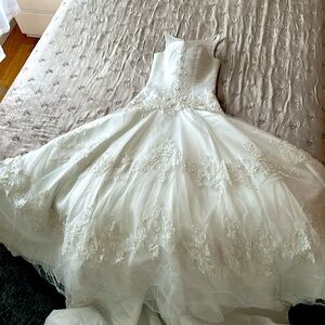 Embroidered Wedding Gown